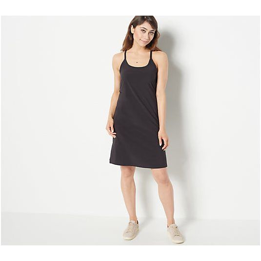 AB by Addison Bay Everyday Knit Performance Fit Dress (Black, XS) A394968