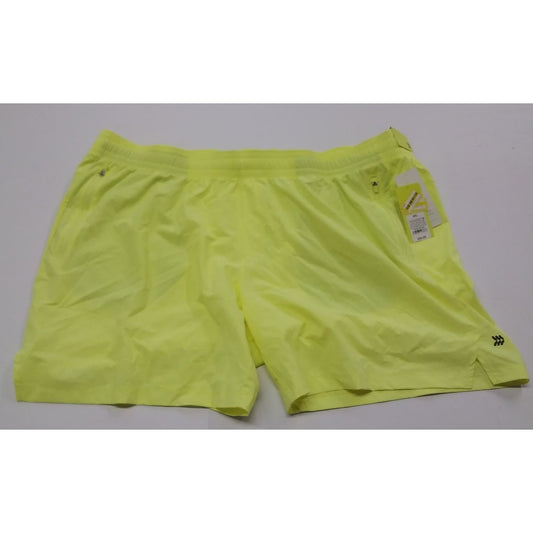 Mens Stretch Woven Shorts 7 - All in Motion Bright Yellow XXL