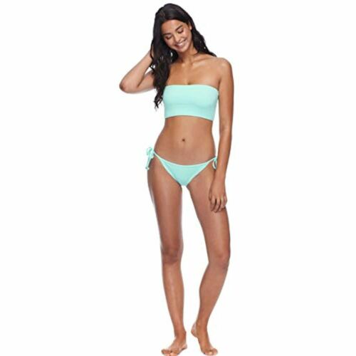 EIDON Women's Avery Tube Style Bandeau Bikini Top Swimsuit (Dreamland Waves, XS)