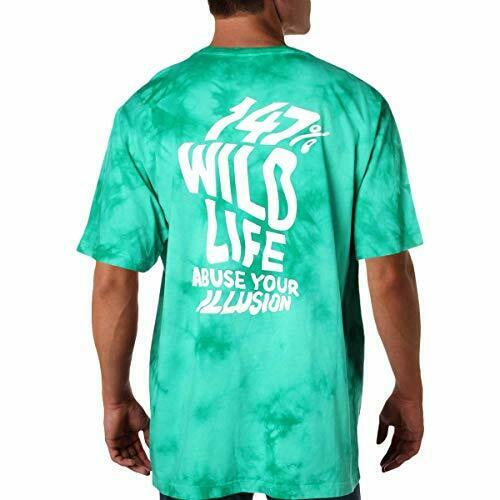 LRG Mens 147 Cotton Graphic Slogan T-Shirt (Green, S)