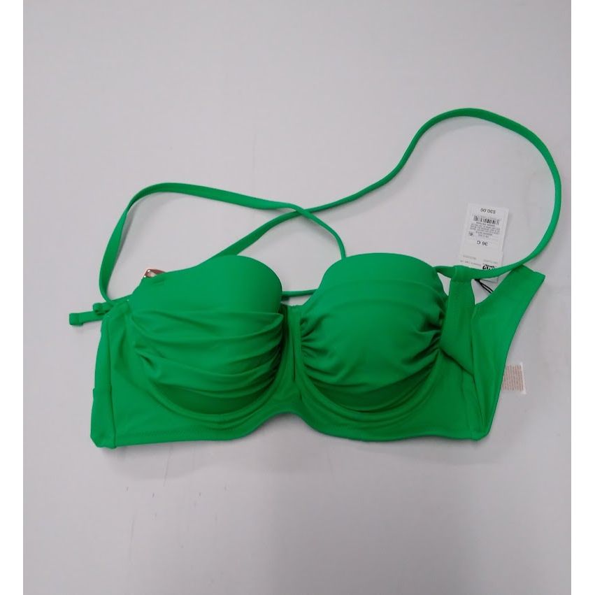 Women's Light Lift Shirred Cup Bikini Top - Shade & Shore Green 36C